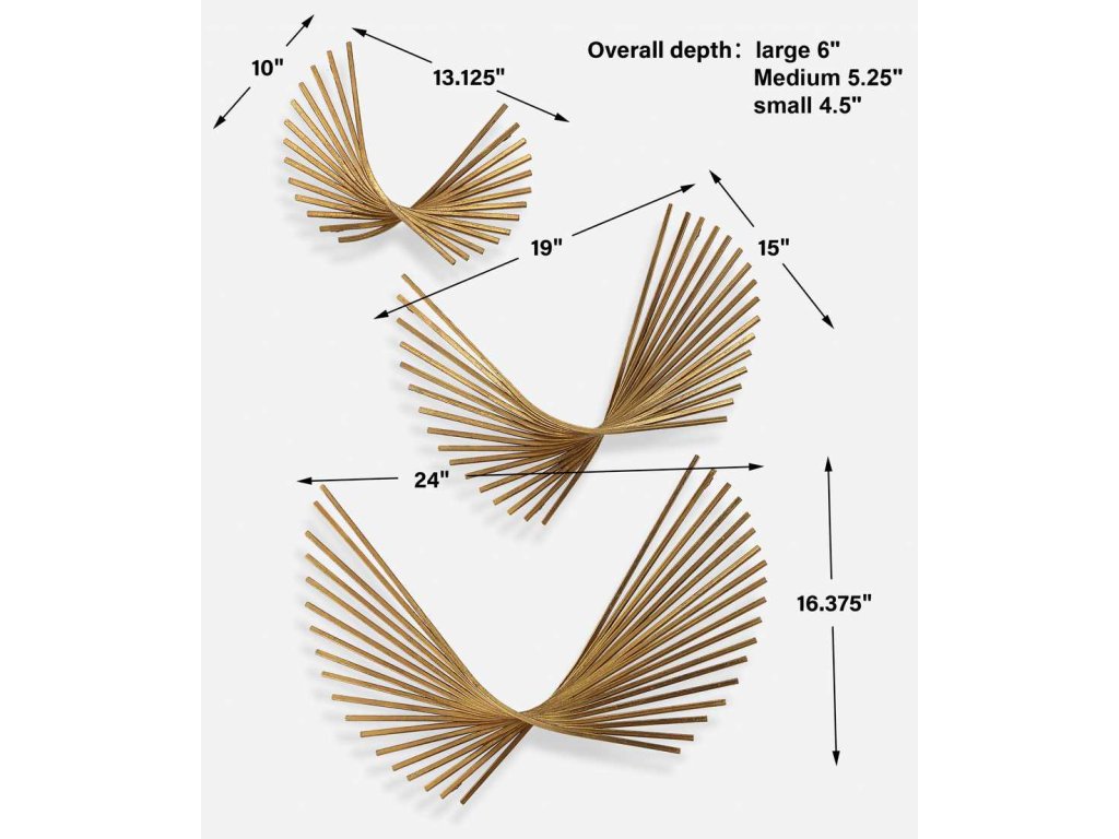 Coreograph Metal Wall Decor, S/3 - image 5