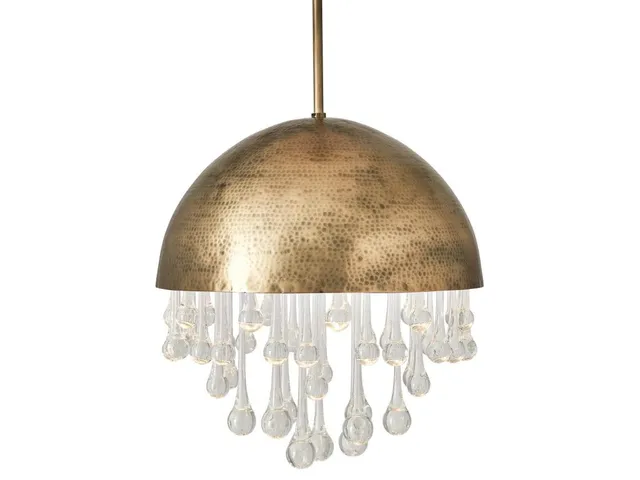 Downpour, 6 Lt Pendant - Round