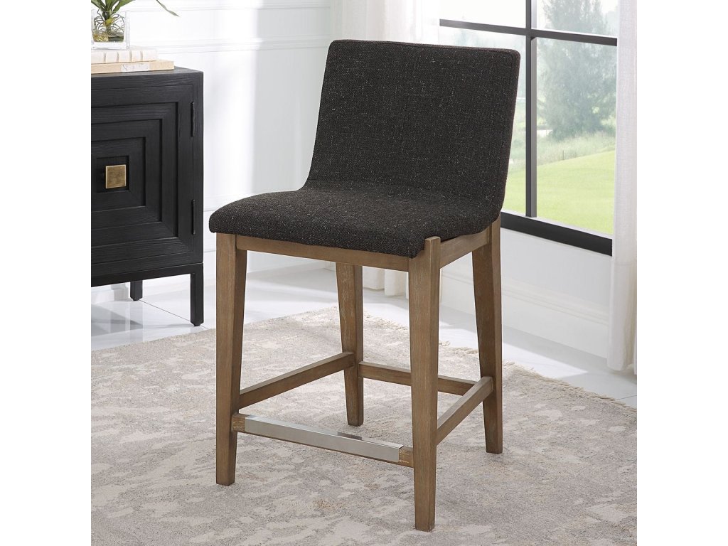 Klemens Counter Stool, Chocolate - image 1