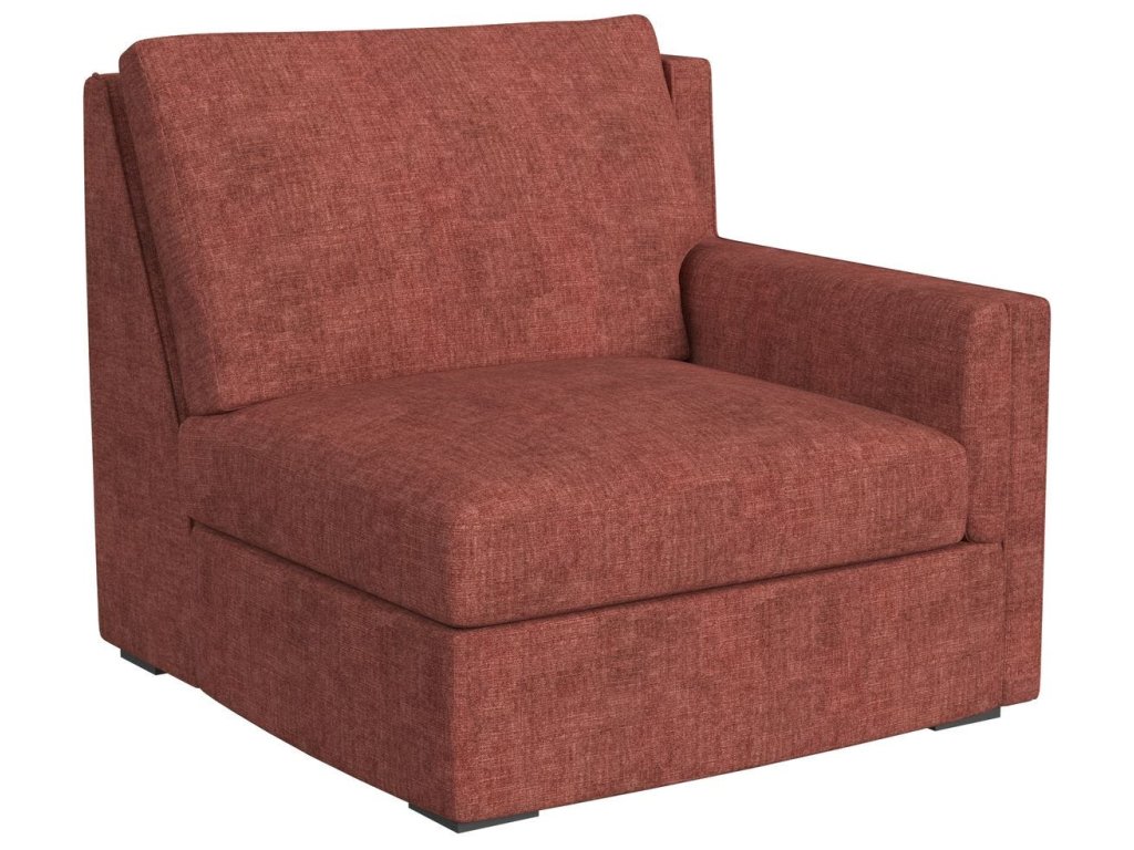 Luxe Sofa, Right Arm Facing - Vintage Tea Rose - image 1