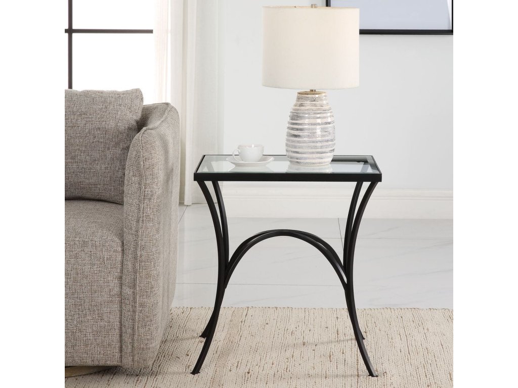 Alayna End Table, Black - image 1