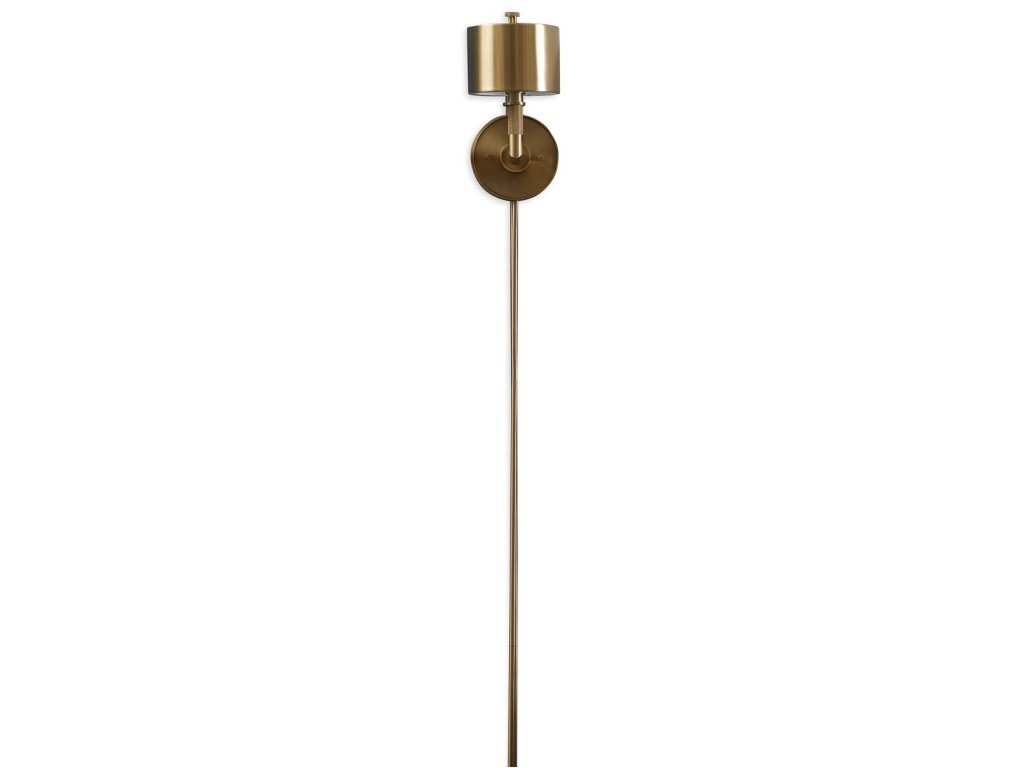 Knurl, 1 Lt Sconce - Brass - image 6