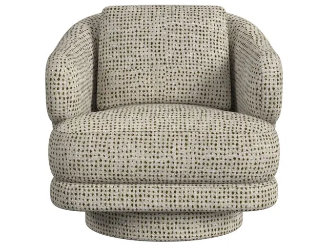 Cuddle Swivel Chair - Dashing Olive