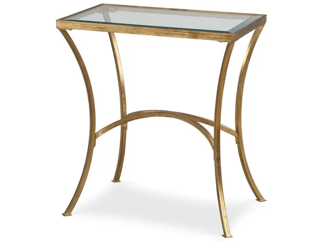 Alayna End Table, Gold