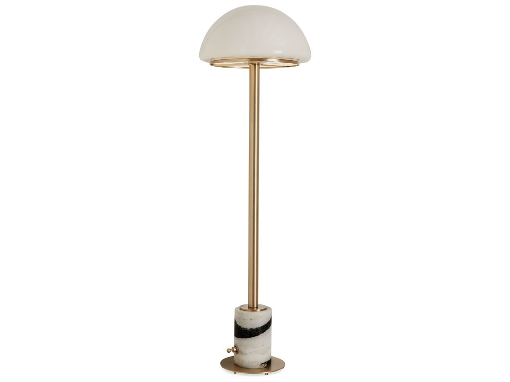 Mushroom Buffet Lamp - Panda Marble - main image