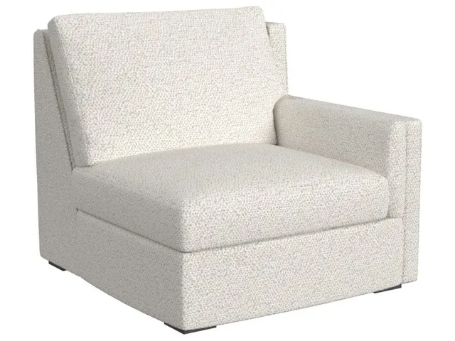Luxe Sofa, Right Arm Facing - Cuddly Cream - Alternative View