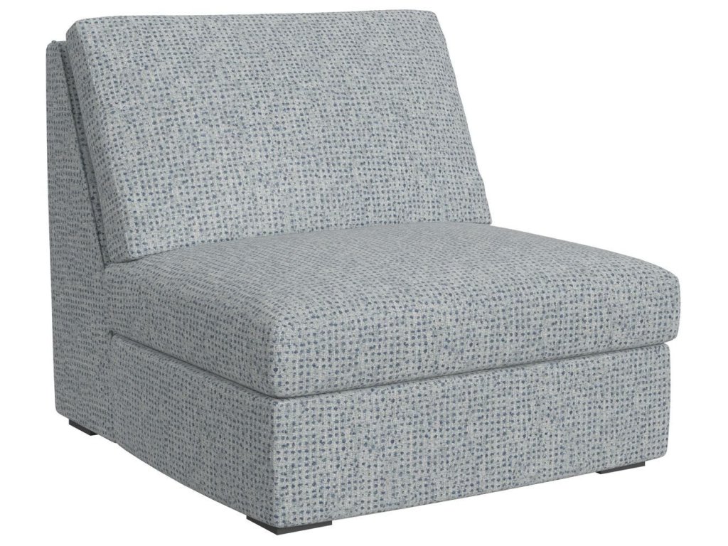 Luxe Sofa, Armless - Dashing Blue - image 2