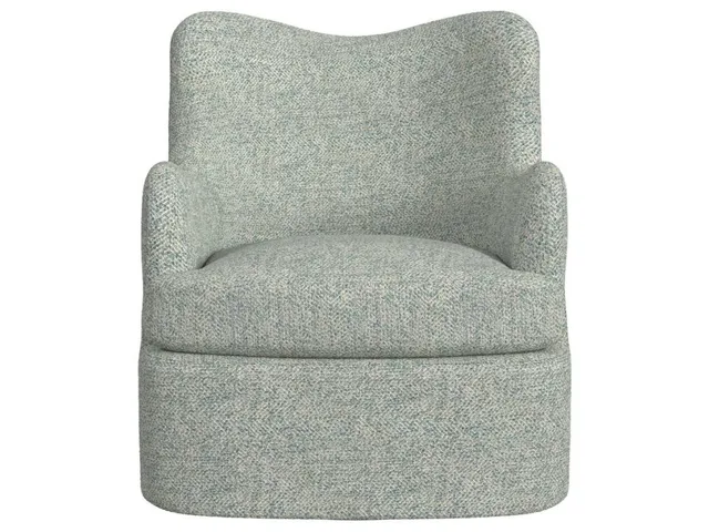 Chit Chat Swivel Chair - Tweedy Bird Sky