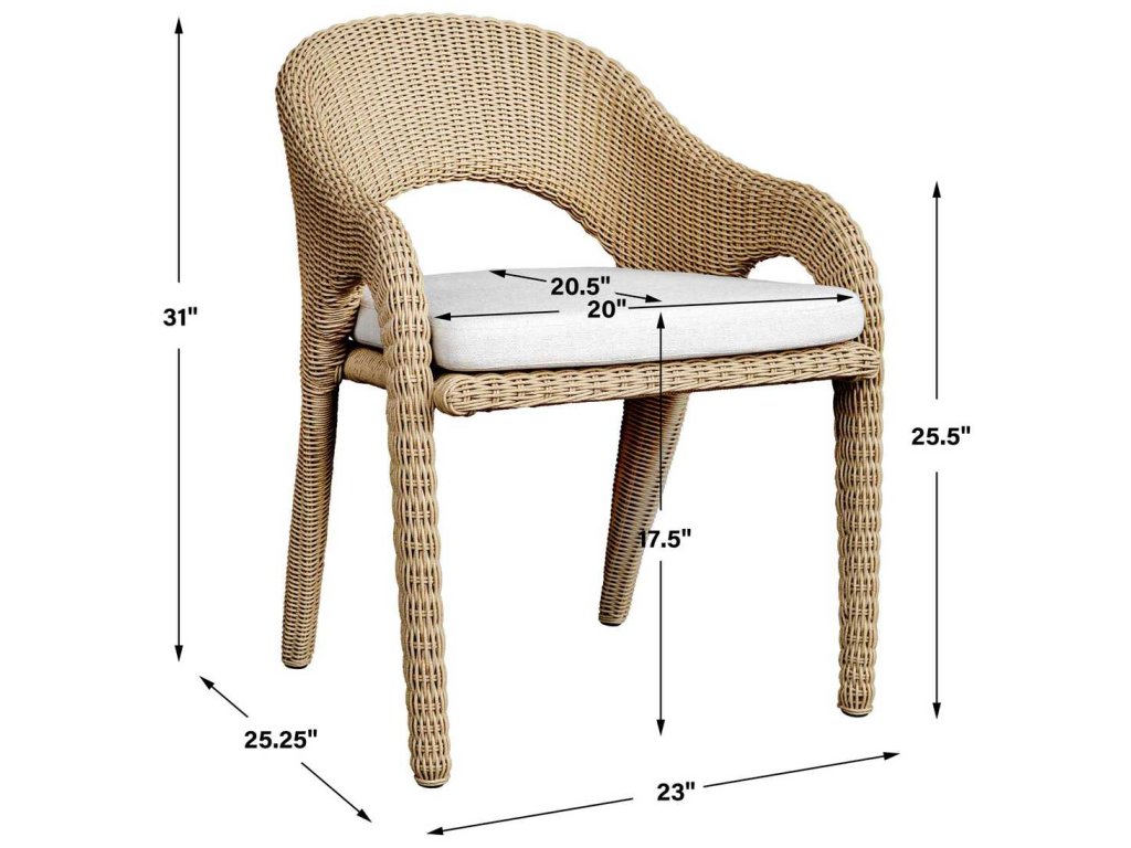 Kavali Outdoor Dining Armchair - image 12