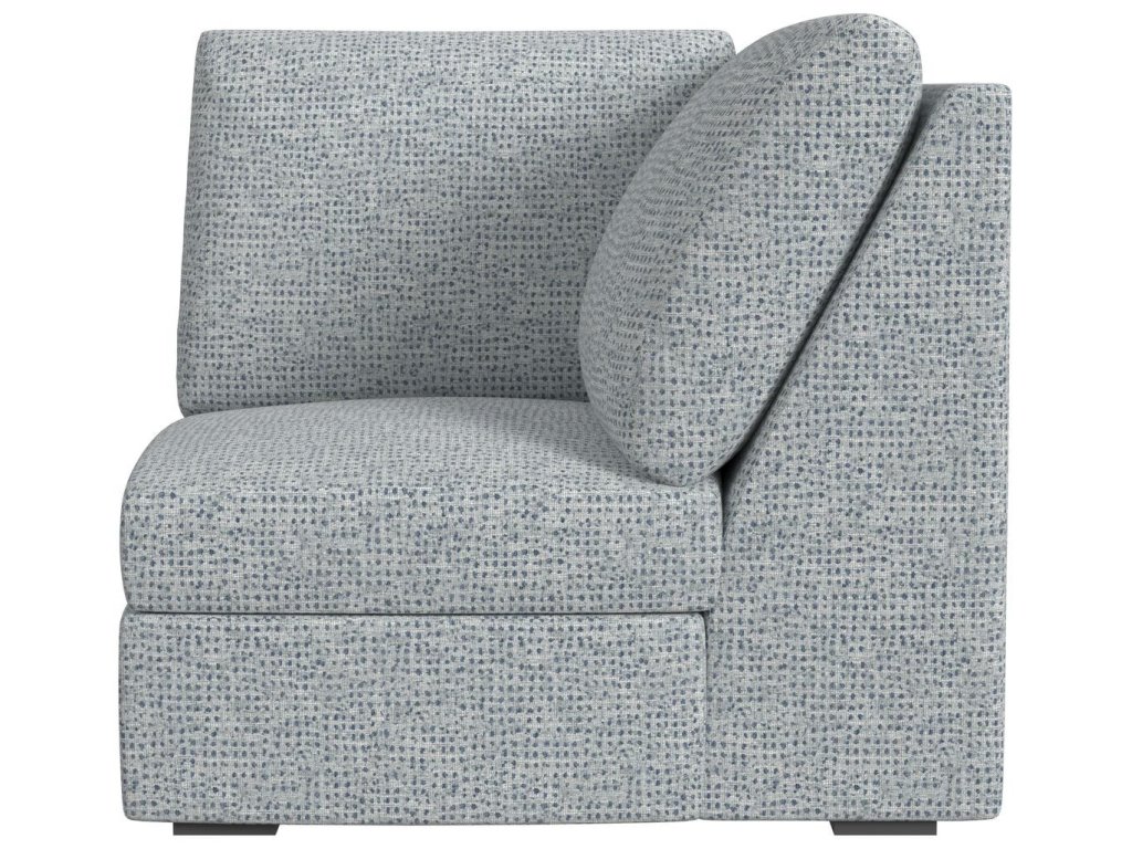 Luxe Sofa, Corner - Dashing Blue - image 1