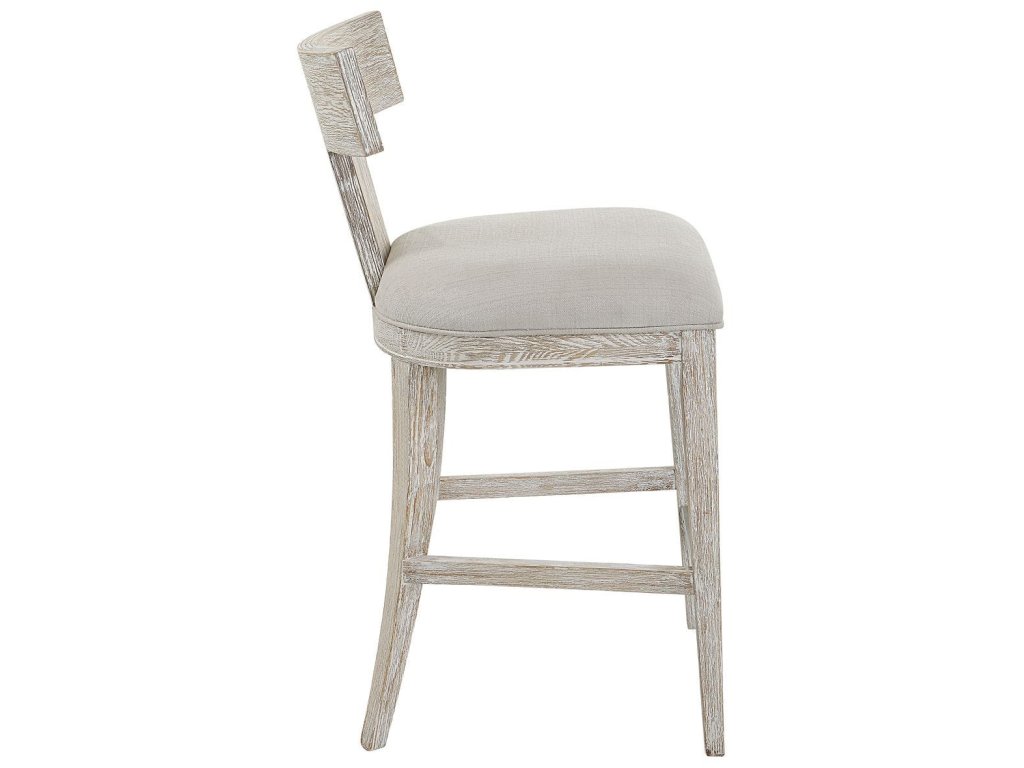 Idris Counter Stool, White - image 2