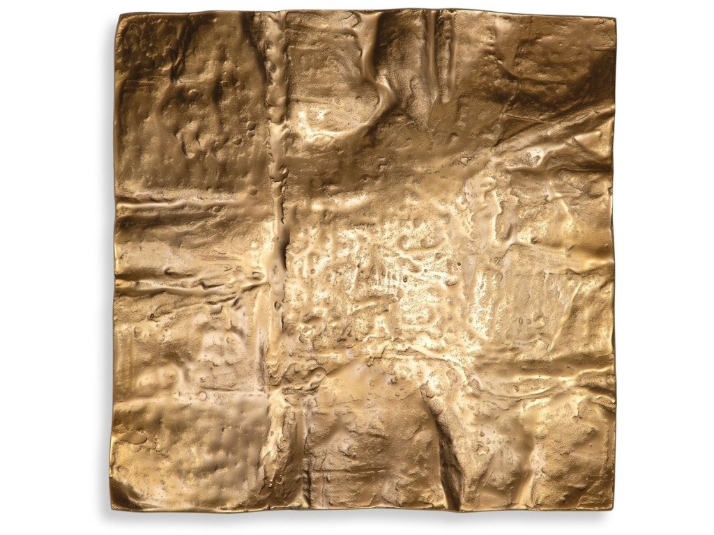 Archive Metal Wall Decor, Brass - main image