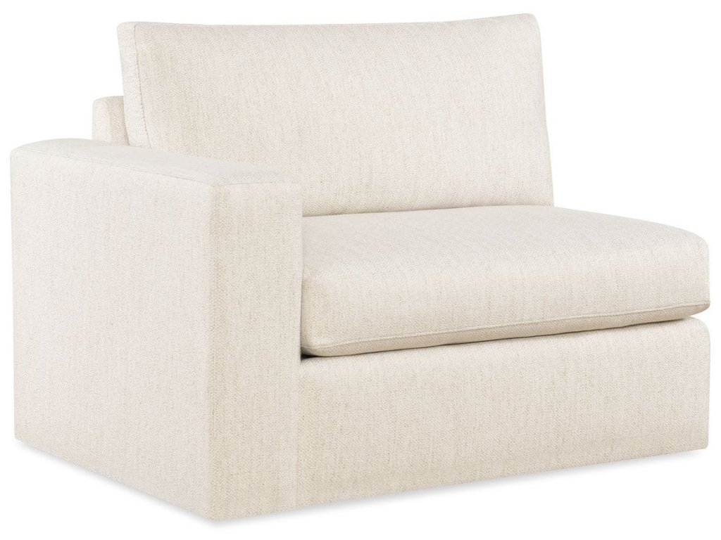 Great Plains Sofa, Left Arm Facing - Alabaster/Linen Weave - image 3