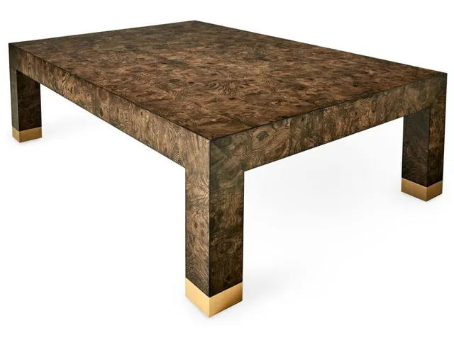 Ingrain Coffee Table - Cocoa Brown - Alternative View