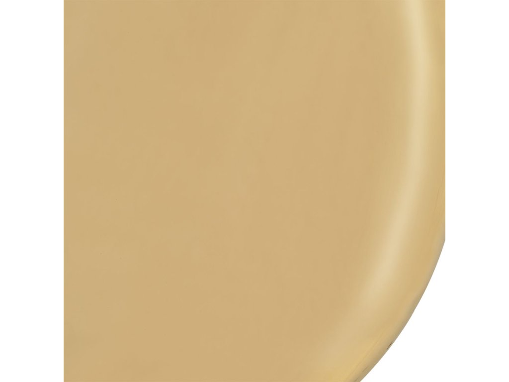 Jelly Bean Wall Sculpture - 26X16 Gold - image 4