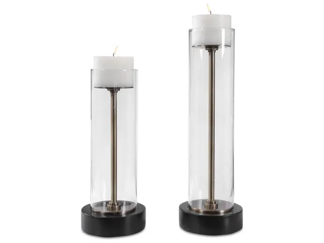 Charvi Candleholders, S/2