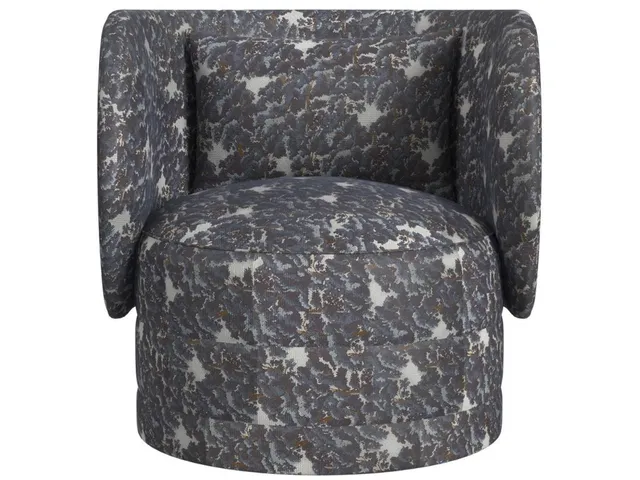 Sanctuary Swivel Chair - Baltic Forest Blue