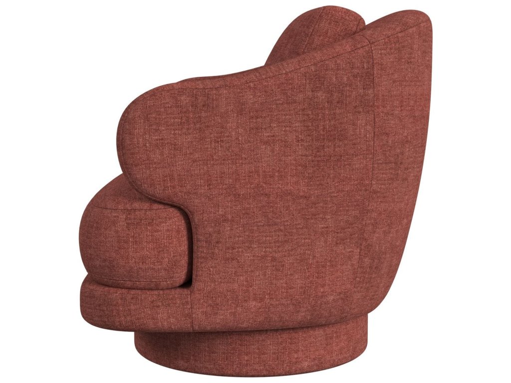 Cuddle Swivel Chair - Vintage Tea Rose - image 2