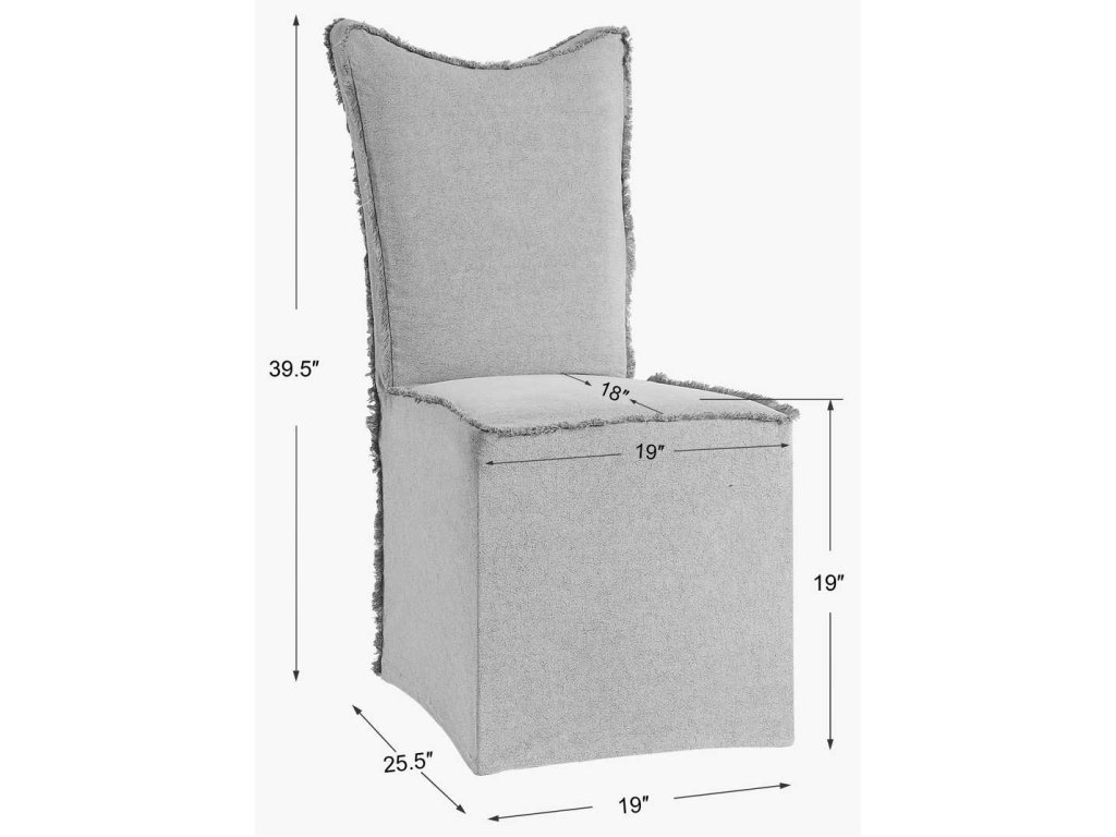Narissa Armless Chair, 2 Per Box, Priced Each - image 7
