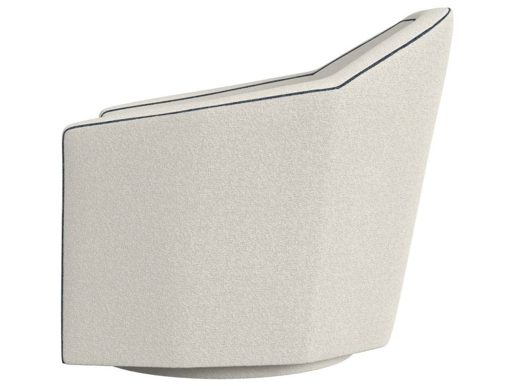 Repartee Swivel Chair - Field Snow/Lux Peacock - image 3