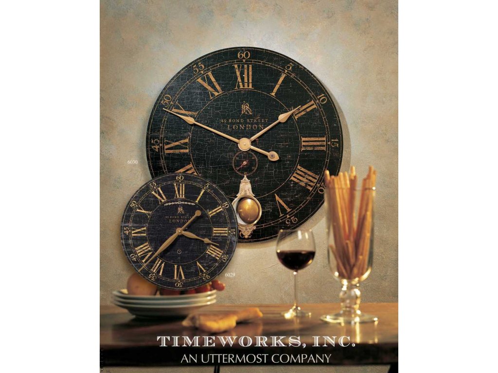 Bond Street 18" Wall Clock - image 4