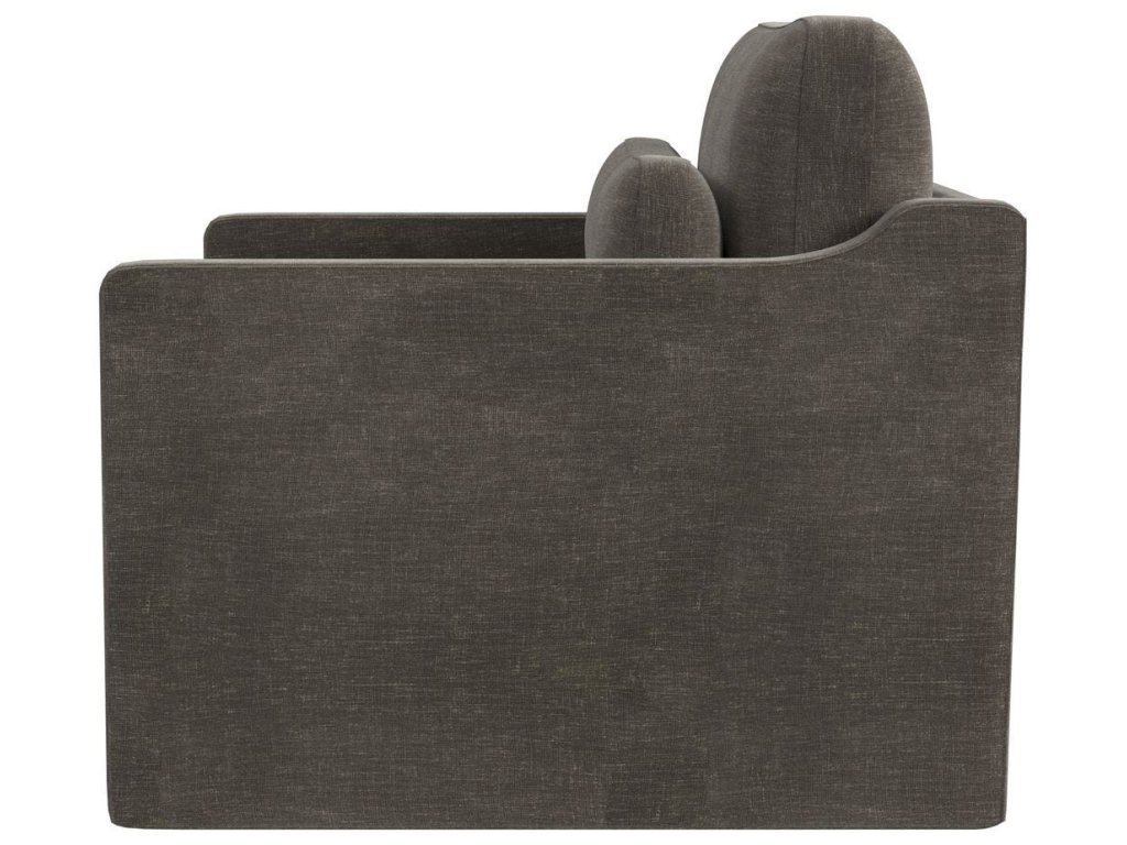 Slope Swivel Chair-And-A-Half - Lux Graphite - image 3