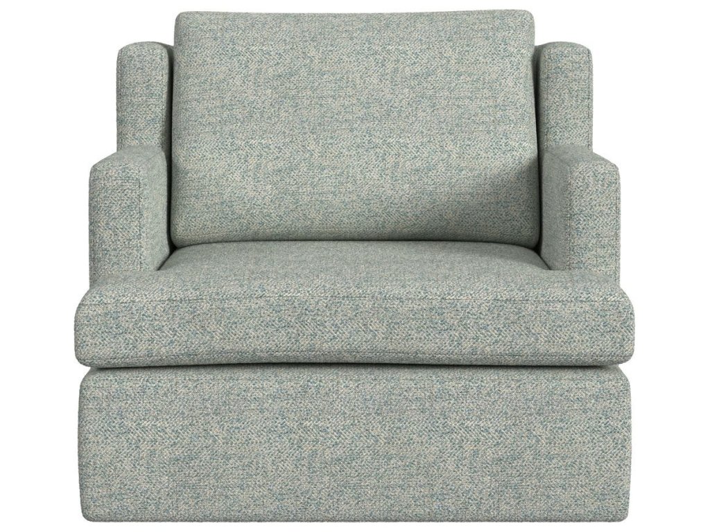 Unwind Swivel Chair - Tweedy Bird Sky - main image