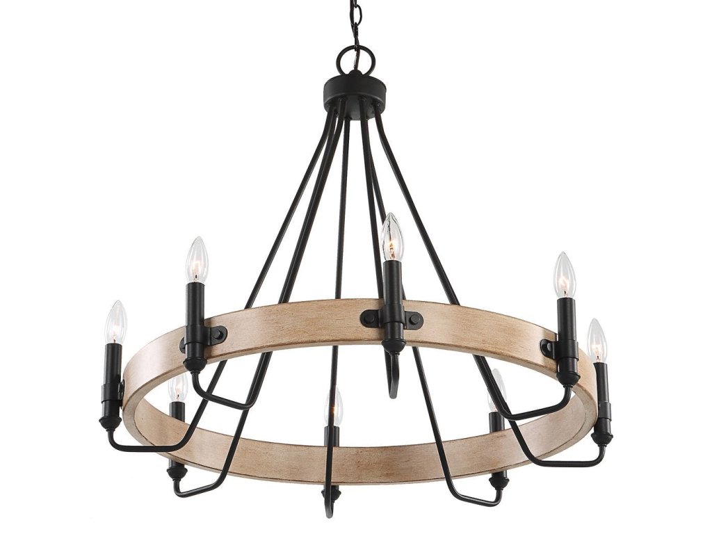 Deschutes, 8 Lt Chandelier - image 4