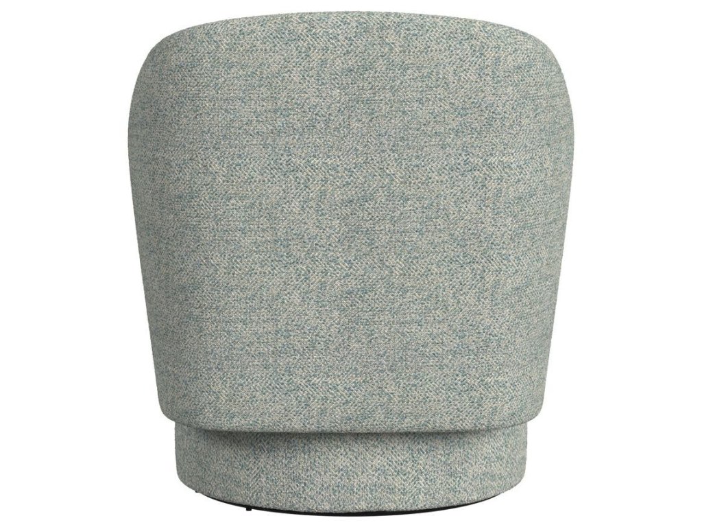 Coupe Swivel Chair - Tweedy Bird Sky - image 3