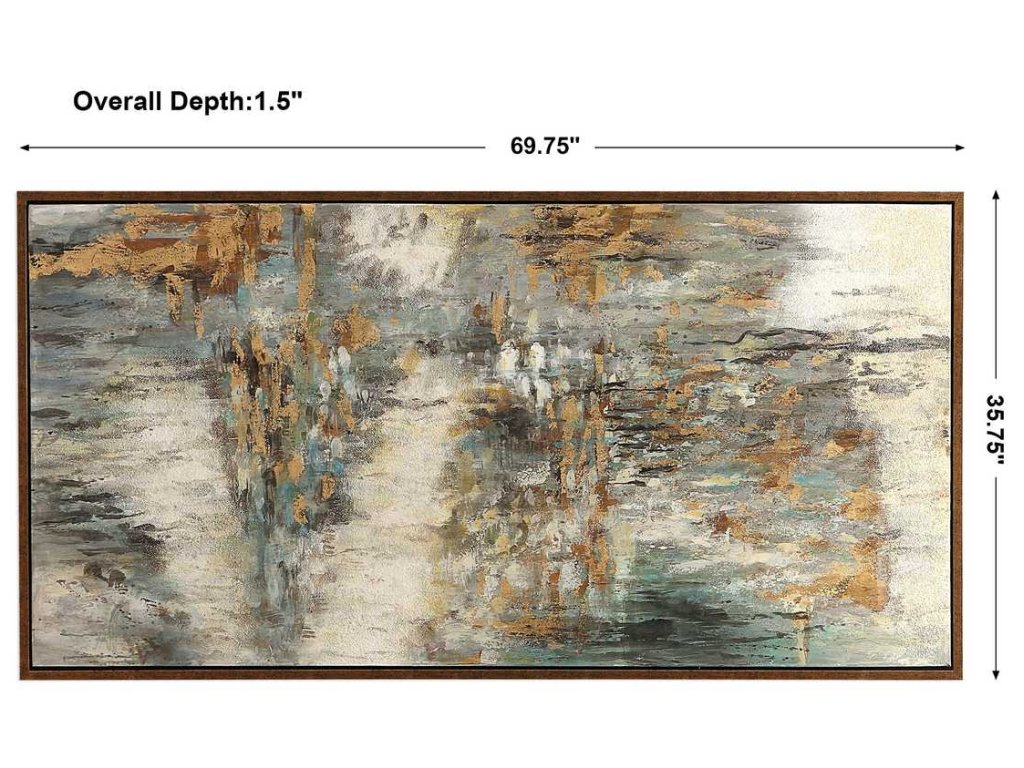 Behind The Falls Hand Painted Canvas - image 5