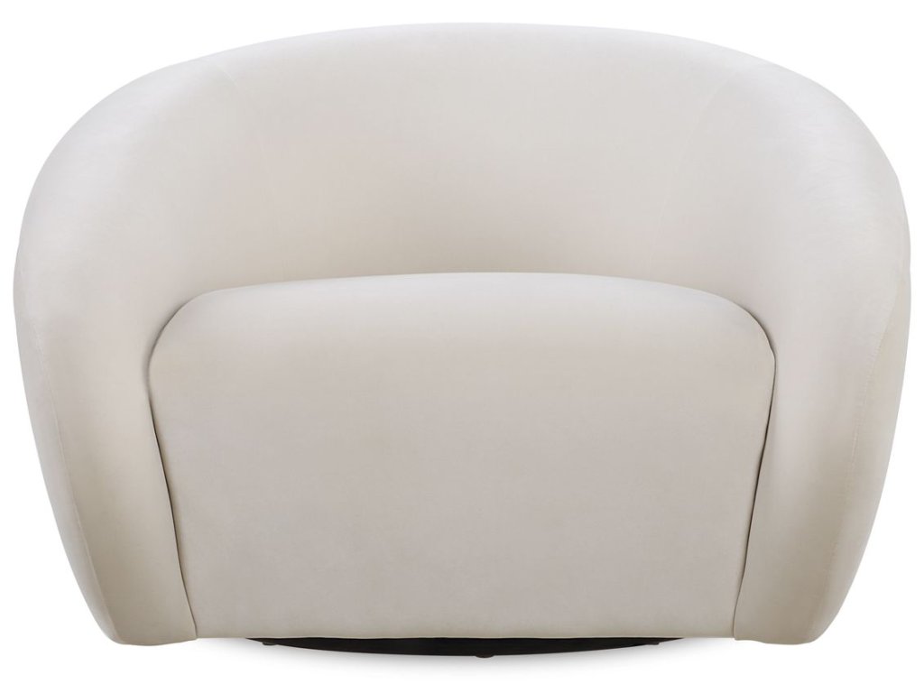 Desoto Swivel Chair, Cream - main image