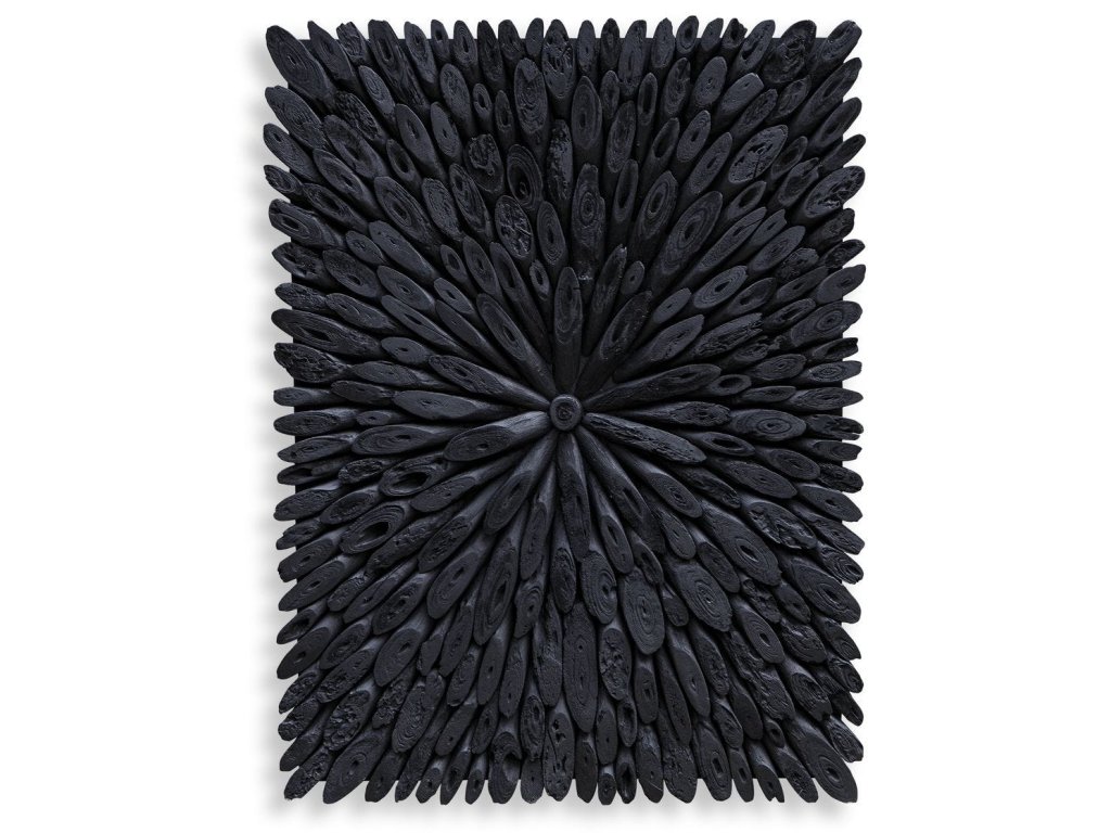 Bahama Wood Wall Decor, Black - main image