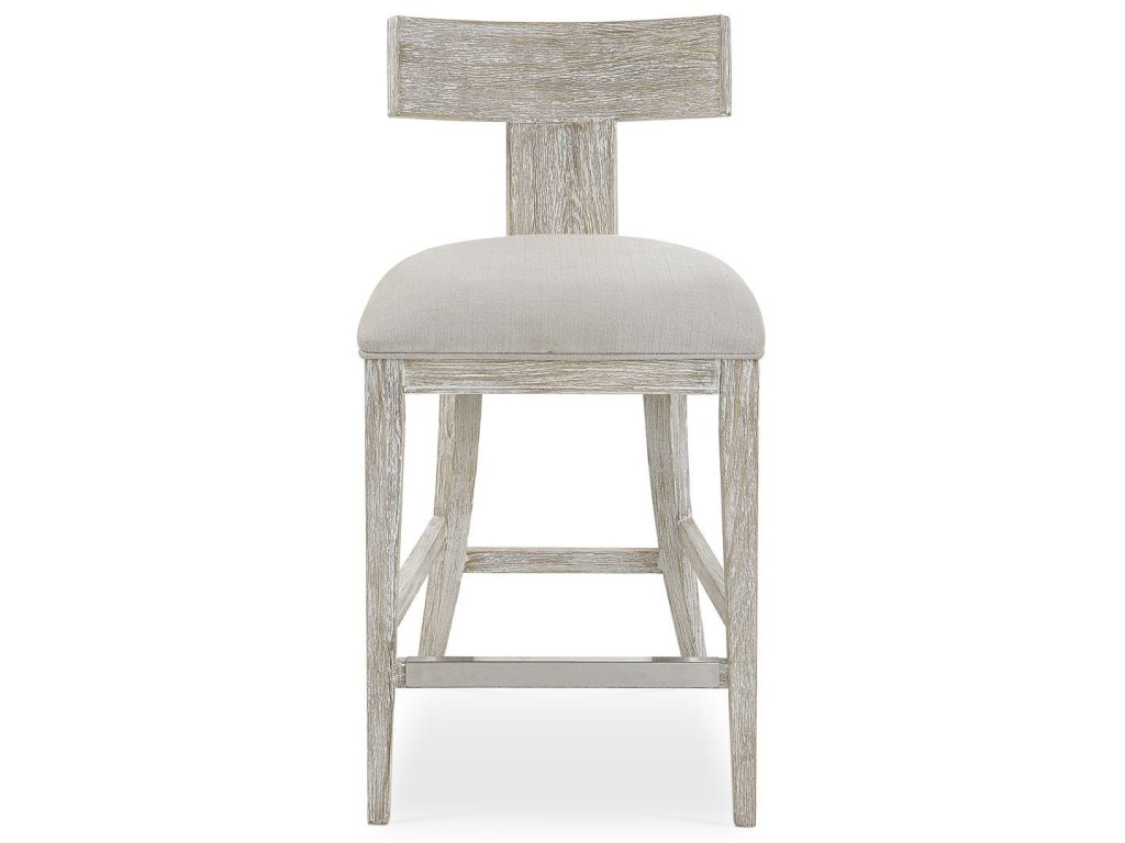 Idris Counter Stool, White - main image