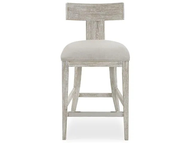 Idris Counter Stool, White