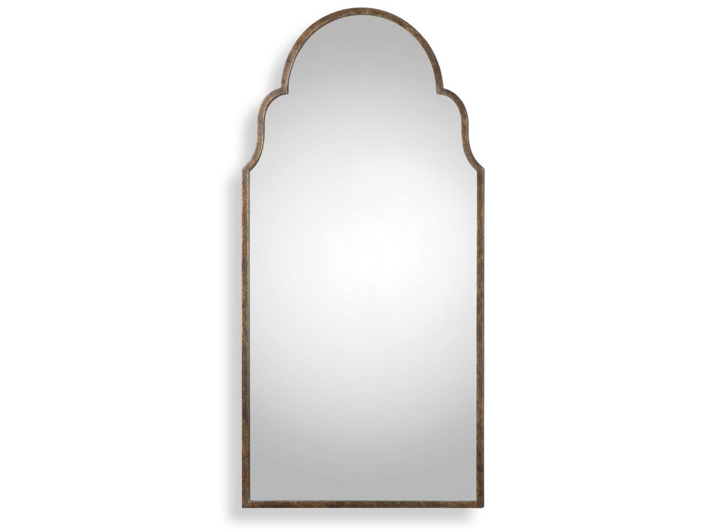 Brayden Tall Arch Mirror, Bronze - main image