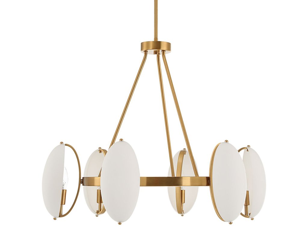 Oviform, 6 Lt Chandelier - image 2