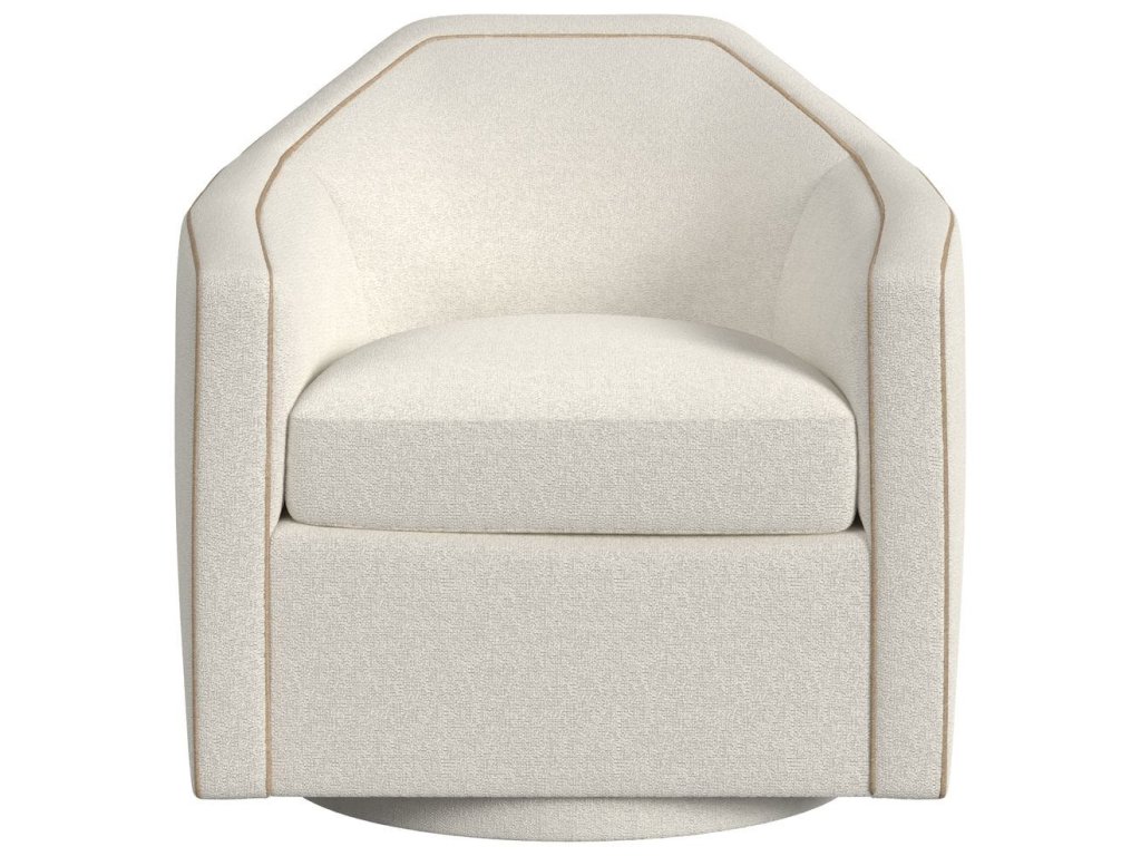 Repartee Swivel Chair - Field Snow/Lush Tawny - main image