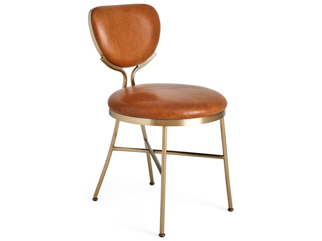 Perch Dining Chair - Dark Caramel - main image