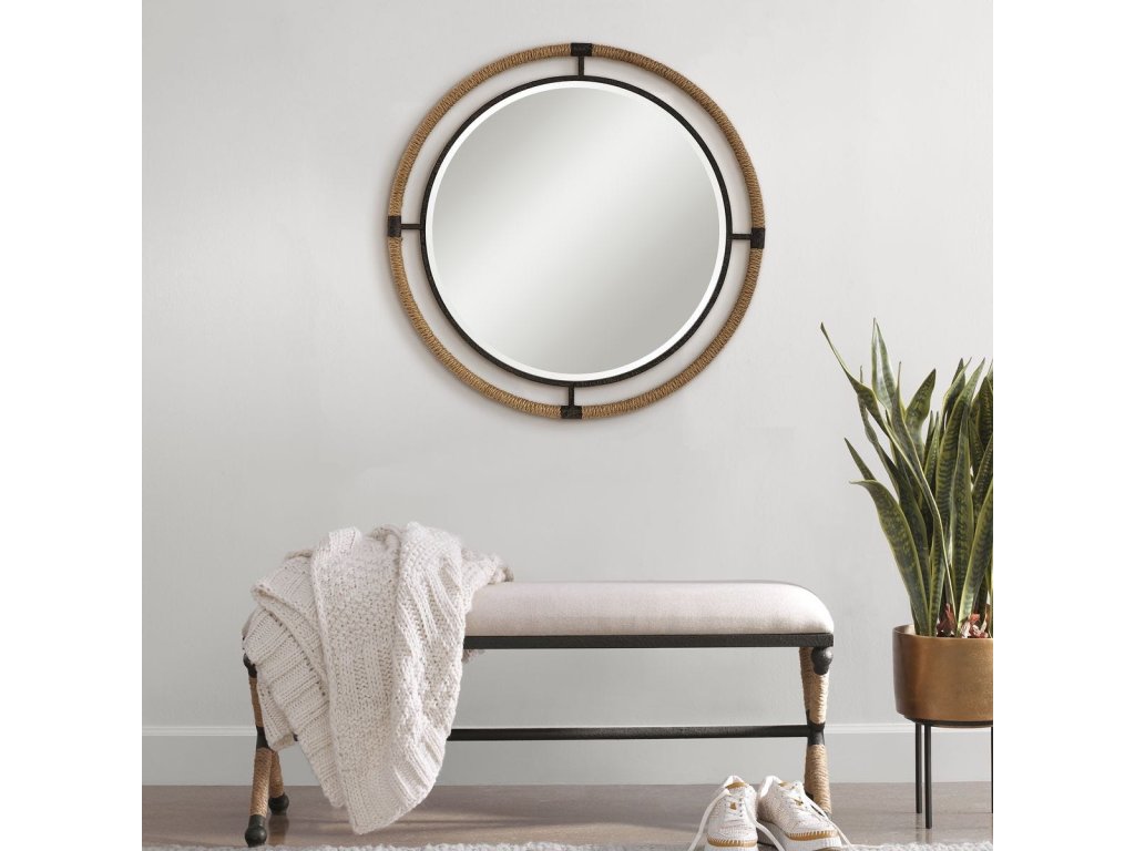 Melville Round Mirror - image 1