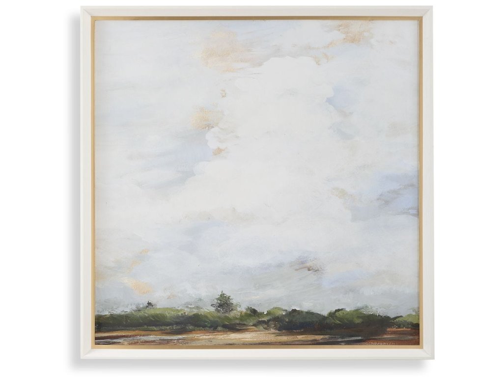 Whispering Cloudscapes Framed Print - main image