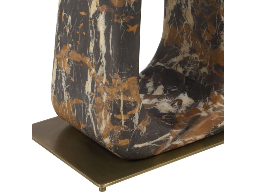About Turn Console Table - Michelangelo Marble - image 5