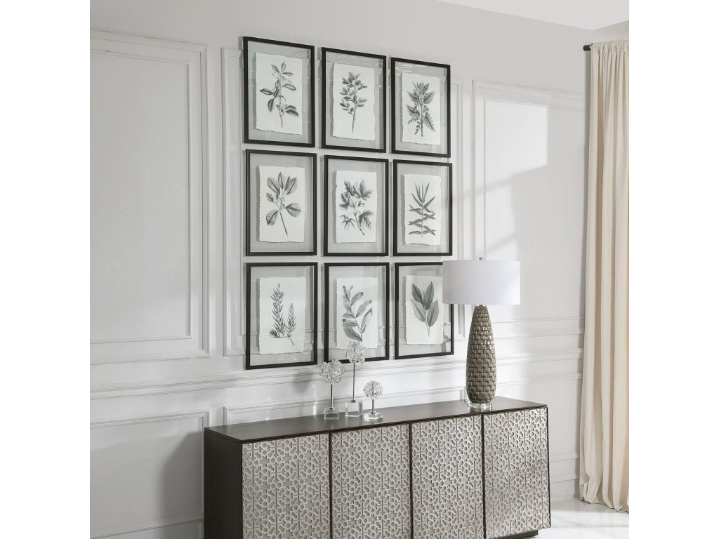 Farmhouse Florals Framed Prints, S/9 3 Cartons - image 6
