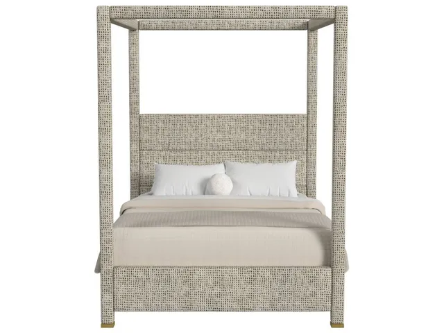 Hibernate Canopy Bed, Queen - Dashing Olive , 2 Cartons