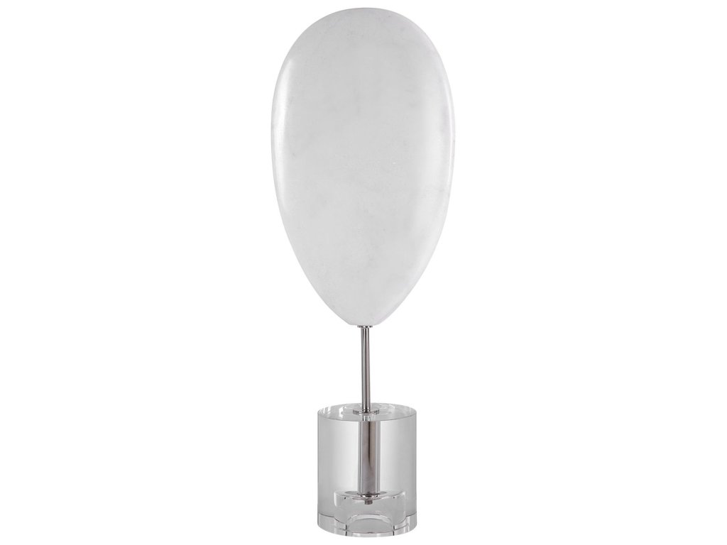Ellipse Sculpture - White - image 2