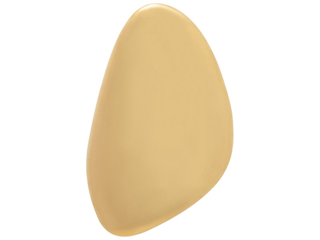 Jelly Bean Wall Sculpture - 26X16 Gold - image 2