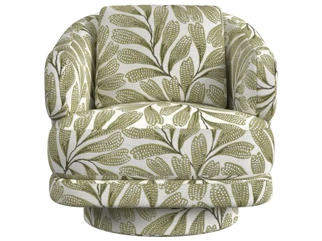 Cuddle Swivel Chair - Hedge Green