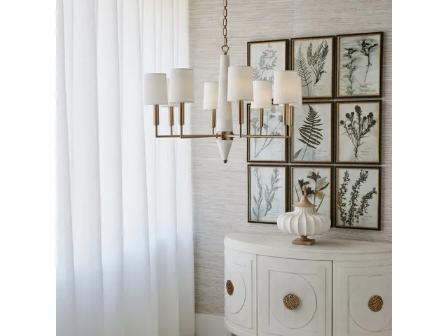 Gathering, 8 Lt Chandelier