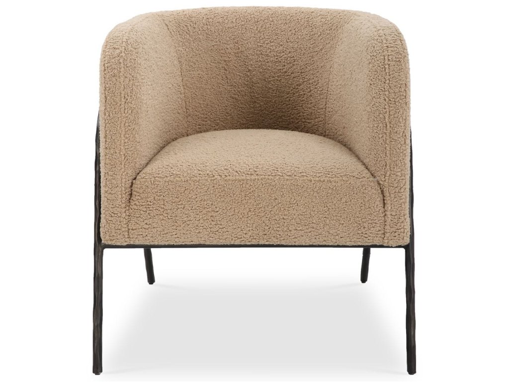 Jacobsen Accent Chair, Latte Shearling - main image
