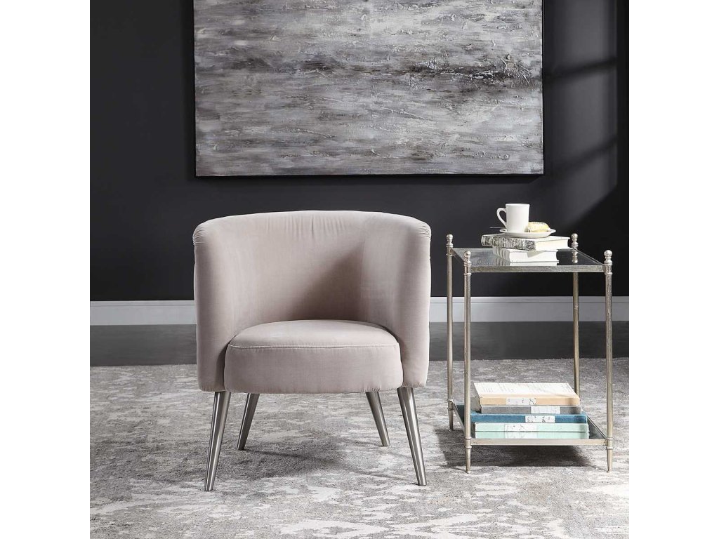 Haider Accent Chair, Champagne - image 4