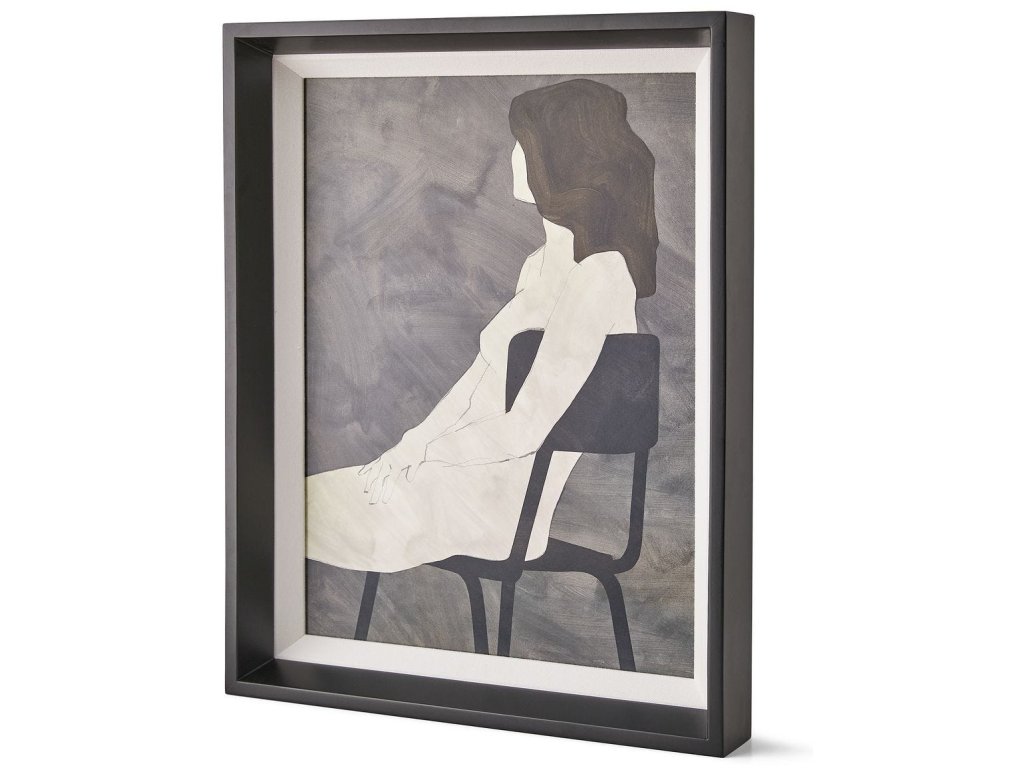 Recumbent Woman Framed Print - image 2